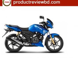 TVS Apache RTR 150 Matte Blue Edition motorcycle price in Bangladesh 2017