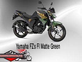 Yamaha FZ-S FI Matte Green Motorcycle Price in Bangladesh Showroom Review Features
